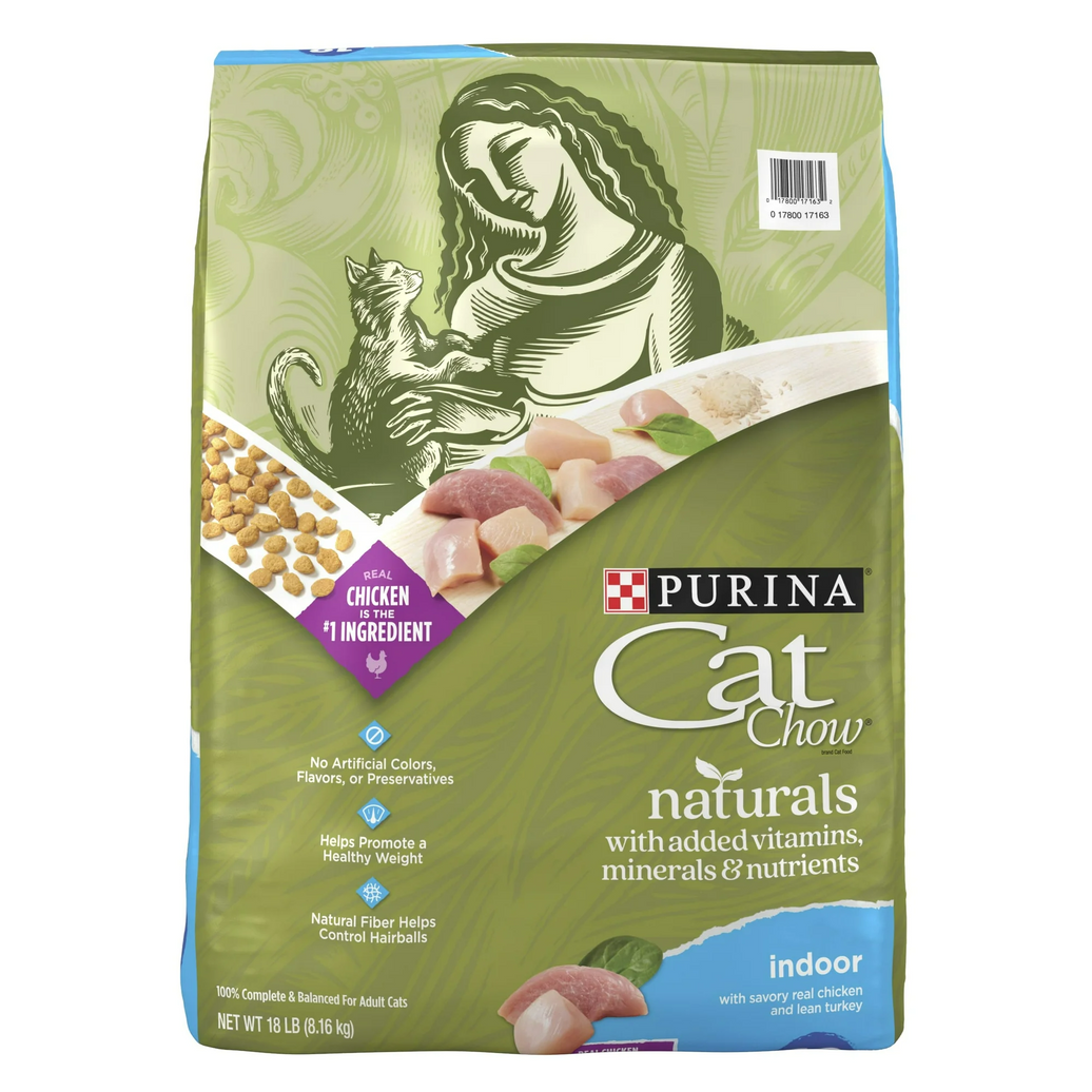 Indoor Dry Cat Food, Chicken & Turkey