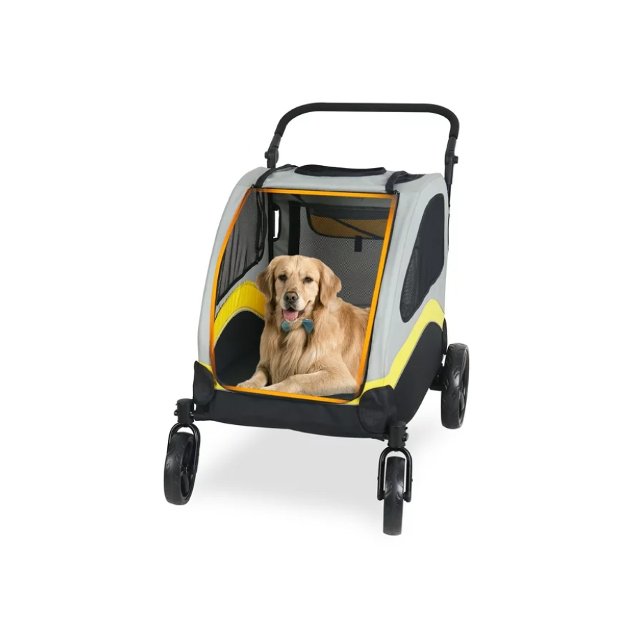BingoPaw 4 Wheels Pet Carrier Dog Stroller