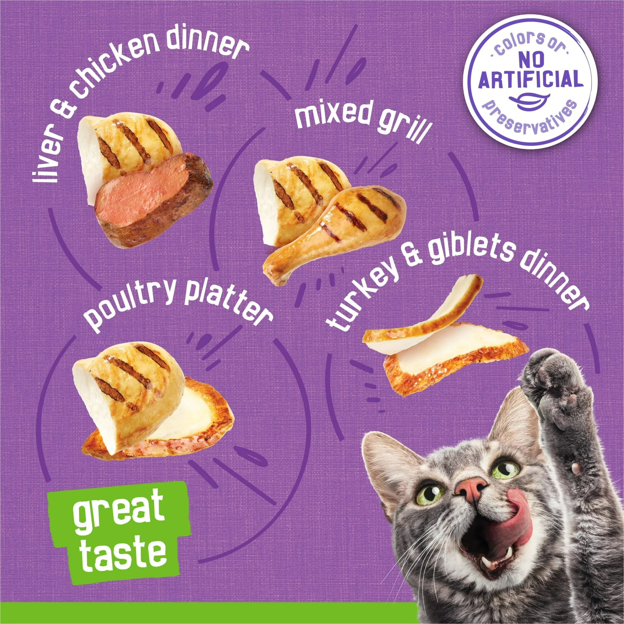 Soft Poultry Variety Pack, Wet Cat Food