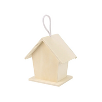 Wooden Bird House Garden Patio Decorative Nest Box